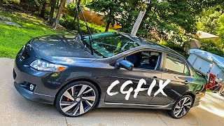 How To INSTALL COIL OVER ON A TOYOTA COROLLA 2009