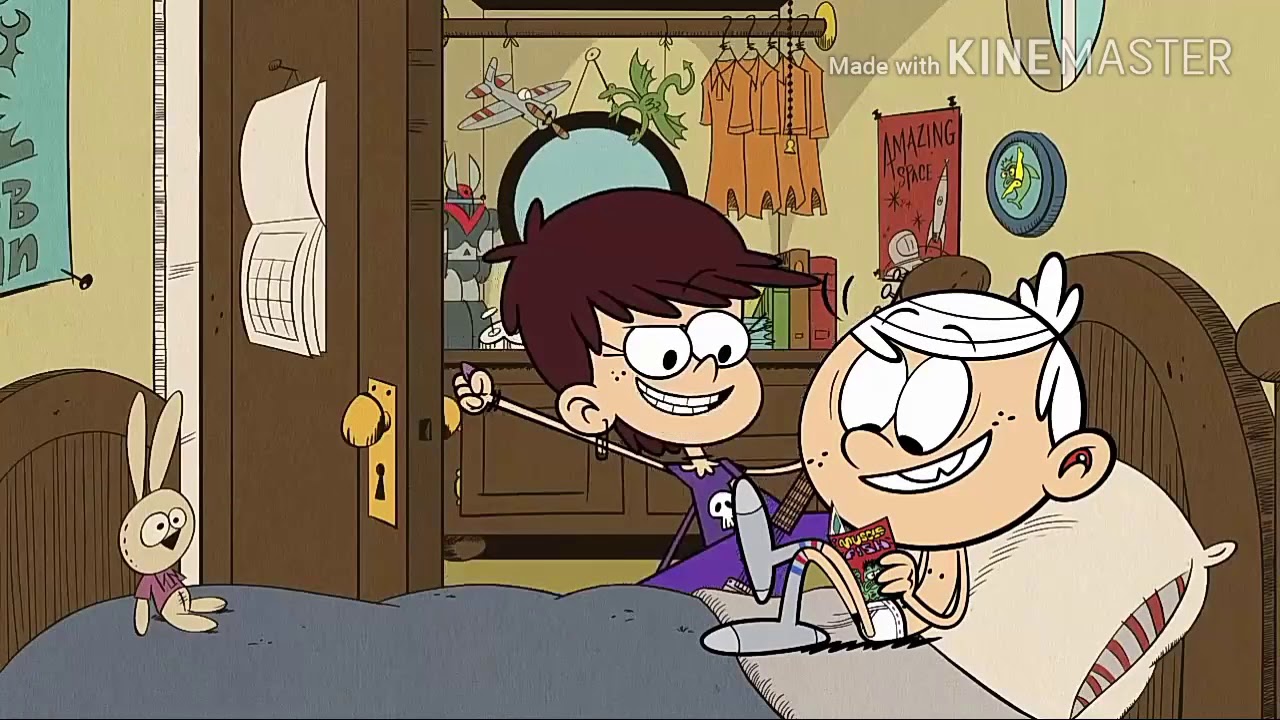 Luna Loud-I love Rock N Roll (Loud house music video) 300 sub. Special