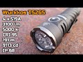 Wurkkos TS26S LED Taschenlampe 3100lm Review Beamshots vs TS25 519A 5000k EDC High CRI flashlight