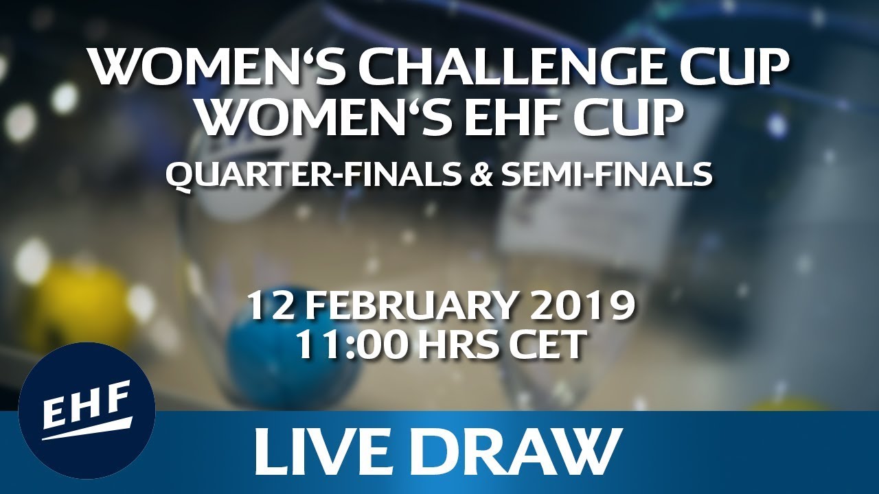 Women’s Challenge Cup & Women’s EHF Cup | Quarter-finals & Semi-finals | LIVE DRAW