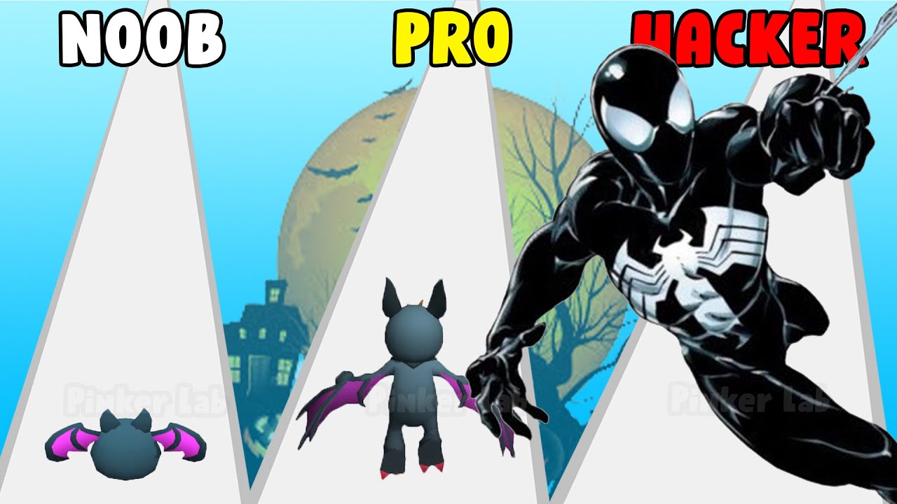 Darkness Halloween with Superman in Bat Evolution - Gameplay Android, ios | Pinker Lab