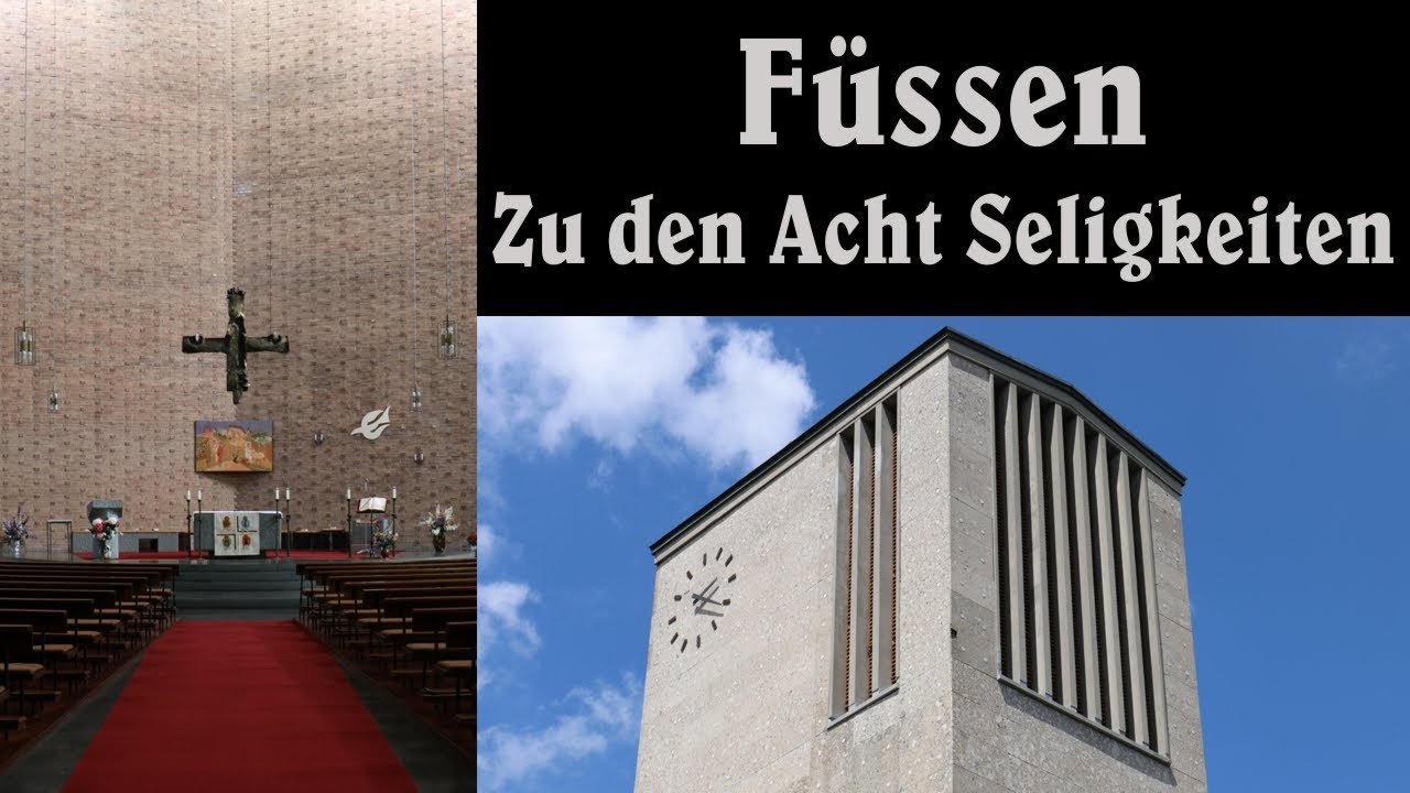 FÜSSEN (OAL), Pfarrkirche Zu den Acht Seligkeiten - Vollgeläut