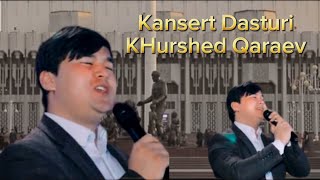 KHERSHED QARAEV. [JONLI IJRO  KANSERT ] ХУРШЕД КАРАЕВ {ХОМИЙ ВАЙНЛАР БИЗДА ЗАМОНБОБ КАНАЛИ }