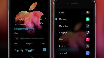 CityNights Mod For iPhone - Interactive SB Widget - iOS 9.3.3 Jailbreak
