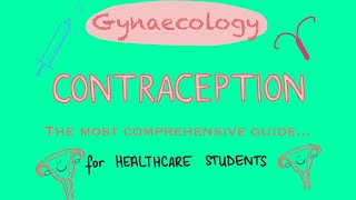 GYNAECOLOGY - Contraception (The Most Comprehensive Guide EVER!) for Healthcare Students