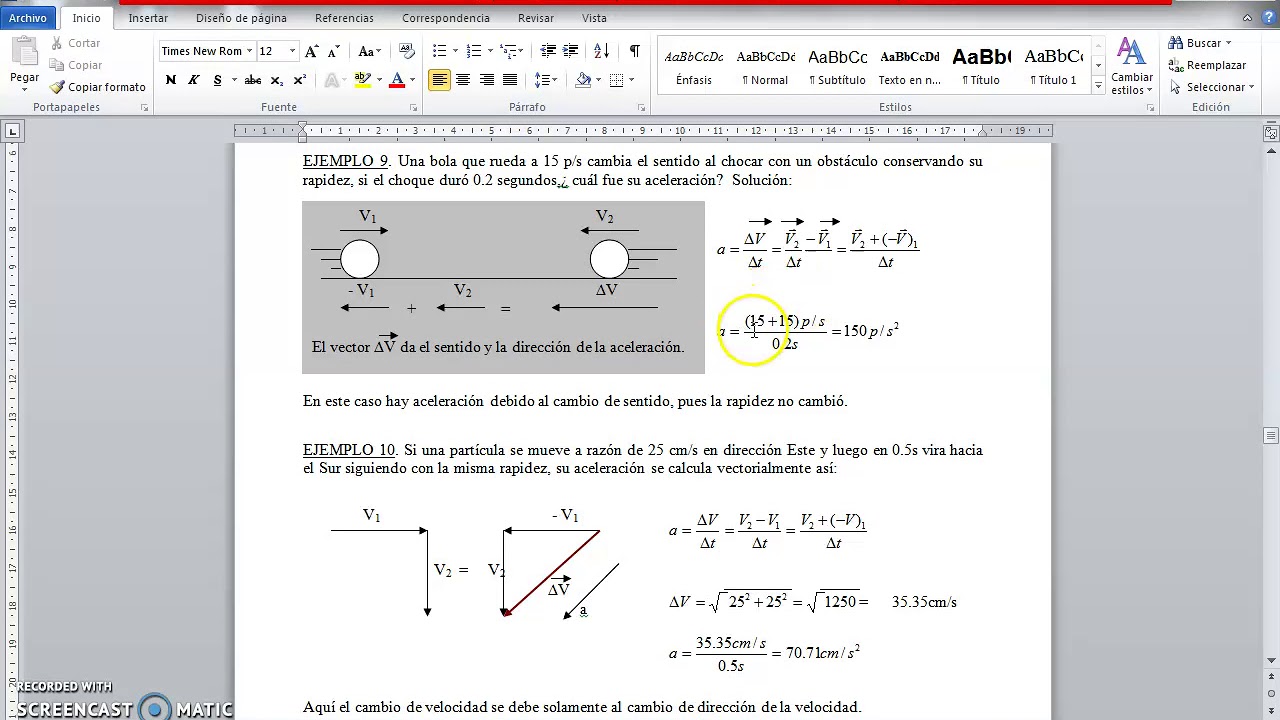 13 EJEMPLOS DE M U V - YouTube