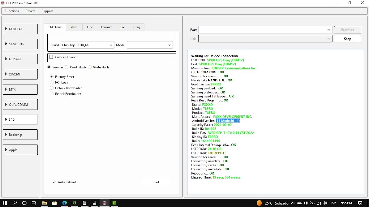 FOXXD / T8 Pro Tablet / HART RESET / EFT PRO DONGLE / SIN BOTONES - YouTube