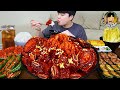 ASMR MUKBANG 집밥 직접 만든 해물 소갈비찜 고추김치 계란말이 먹방 & 레시피 Galbi-jjim Korean Home Meal EATING REAL SOUND! thumbnail