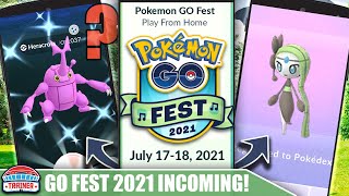 Pokemon GO Fest 2021 Announced, Meloetta Teased