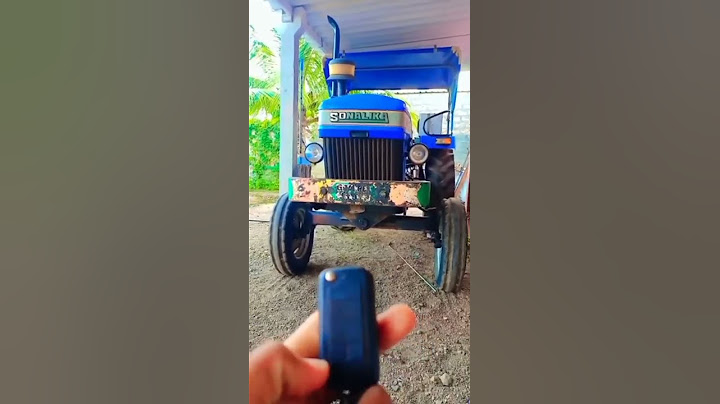 new Headlight & horn feature add 😎 sonalika remot start trector