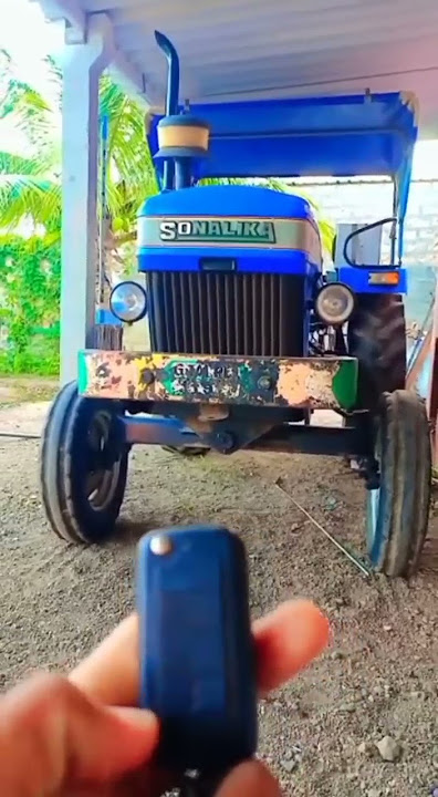 new Headlight & horn feature add 😎 sonalika remot start trector