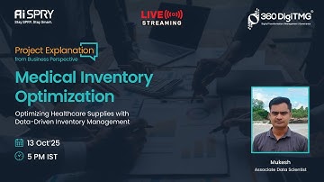 Medical Inventory Optimization | 360DigiTMG
