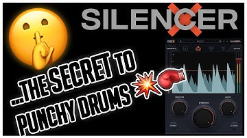 This is how you add punch to your drums! | @blacksaltaudio  Silencer Plugin
