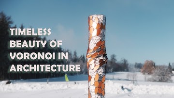 Timeless beauty of Voronoi Pattern in Architecture & Design