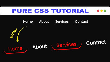 Create a Smooth Navigation Animation With HTML & CSS