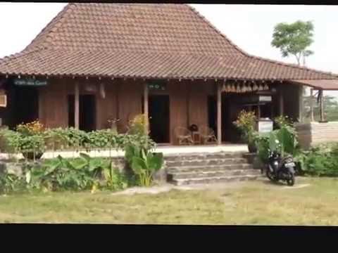  Rumah  Desa  Yogyakarta Natural Modern Home Stay YouTube
