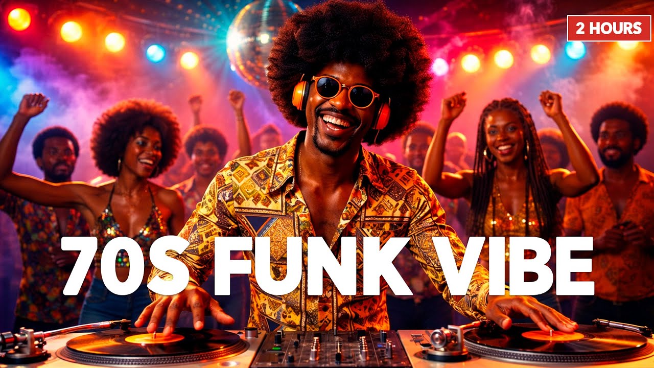 2 Hours of Upbeat 70s Funk Grooves | Music for Vlogs & Advertising