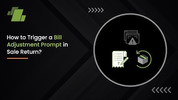 How to Trigger a Bill Adjustment Prompt in Sale Return ?