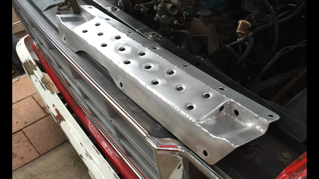 PART 1 CHEVY C10 RADIATOR SUPPORT BUILD | Aluminum 73-87 C10 Upper