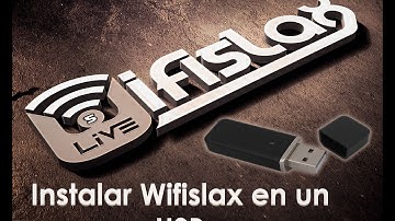 Instalar Wifislax en un USB