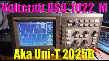 Voltcraft DSO 1022 M Aka Uni-T 2025B dismantle