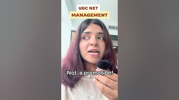 UGC NET Management Aspirants Make This Mistake...