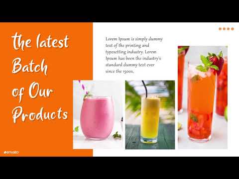 Juice Slideshow After Effects Template