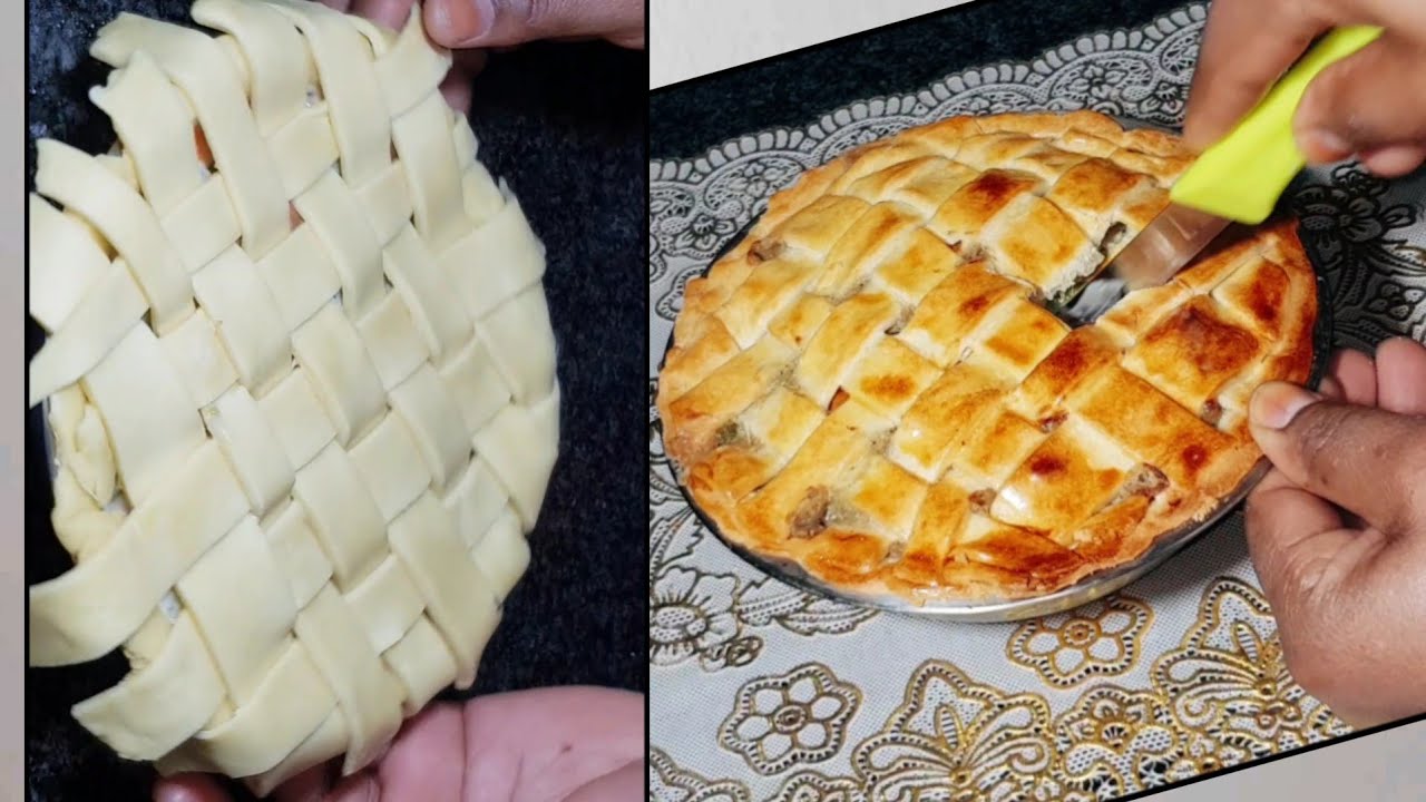 CHICKEN & VEGETABLE PIE RECIPE (DETAILED)