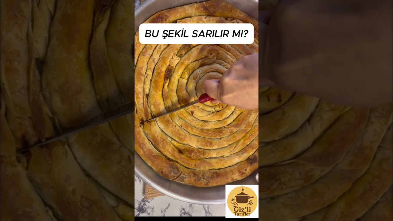 Çıtır Çıtır Sesi Yan Odadan Duyuluyor! 🔊🔥 Pratik Börek Tarifi”🔊 🔥