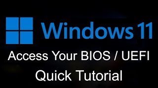 how to enter bios/uefi in windows 11 | easily & quickly [guide]