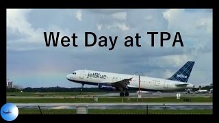 Wet Takeoff And Landing Plus A Weird Rainbow Tpaspotting