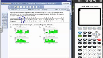 Section 12.1 Homework Exercises #11 & #12 in MyMathLab
