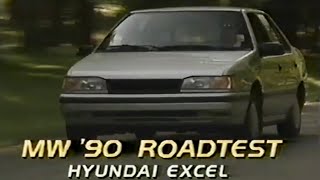 1990 Hyundai Excel GL (Manual) (X2) - MotorWeek Retro
