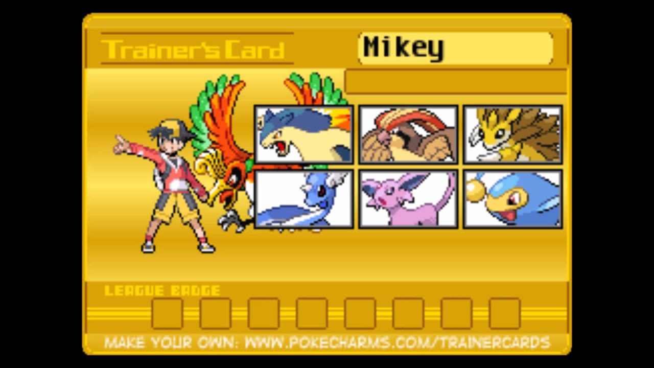 NintendoMan64's Pokemon Teams (Phase I)