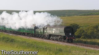 The Weathered Bulleid | 34070 'Manston' in service on the Swanage Railway 06-07/06/2023