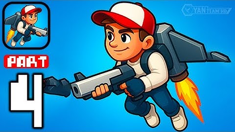 Jetpack Survivor - Gameplay Walkthrough Part 4 Explore the Island of Merge Them (iOS,Android)