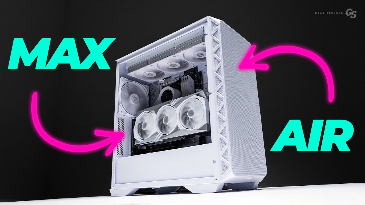 Buy Montech AIR 903 MAX Mid Tower Case White [AIR-903-MAX-W] | PC