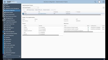SAP Business ByDesign Configuration - Scoping