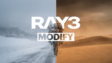Luma AI - Introducing Ray3 Modify