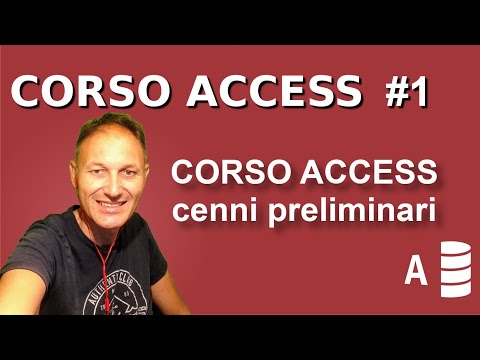 1 Corso Access: cenni preliminari | Daniele Castelletti | Associazione Maggiolina