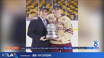 NHL star Johnny Gaudreau and brother killed after car hits their bicycles thumbnail