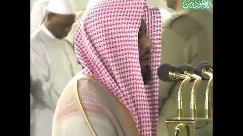 إبداع بلبل الحرم عبد الله الجهني حفظه الله في تلاوته لآيات من سورة المعارج
