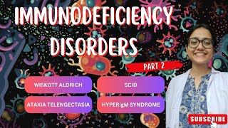 Immunodeficiency Disorders In A Table Part 2|Mnemonics|FIRST AID|WiskotAld|AtaxiaTelengectasia|SCID| Scid Mnemonic For The Usmle