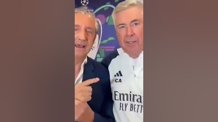 🤣Ancelotti con Pedrerol #kroos #realmadrid #madrid #mbappe #vinicius #laliga #campeones #championsl