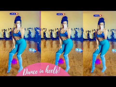 how to get a toned body in 3 weeks TWERKOUT WORKOUT IN HEELS|DANCE FITNESS IN HEELS 👠|AT HOME WORKOUT FOR WOMEN|FEMALE ENERGY