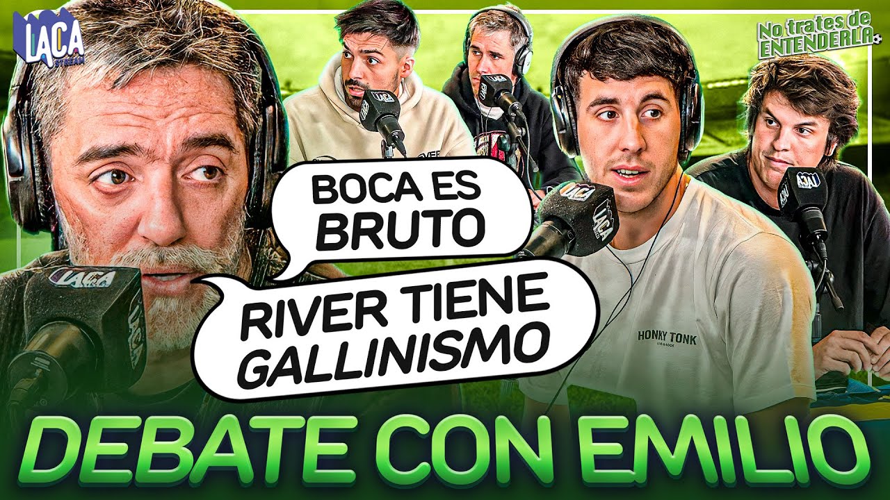 QUIÉN ES MÁS GRANDE, ¿BOCA O RIVER? | DEBATE CON EMILIO GONZÁLEZ MOREIRA EN NO TRATES DE ENTENDERLA 