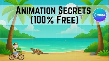 How to Make Animated Videos in Canva for FREE | Step-by-Step Tutorial