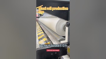 Maxi roll fully automatic production line