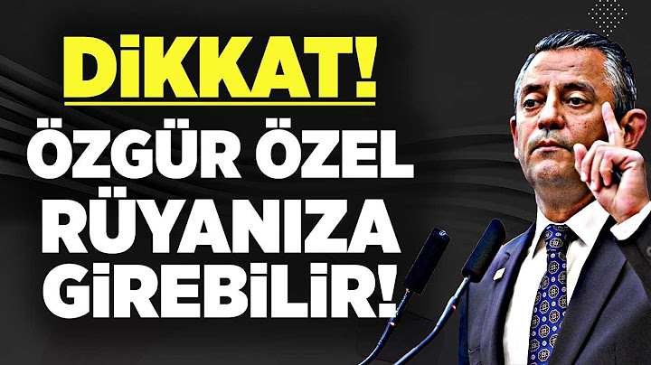 Dikkat! Özgür Özel rüyanıza girebilir!