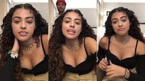 Malu Trevejo  Instagram Live Stream  September 3 2018 MaluTrevejo TWERK DANCE IN THE  POOL